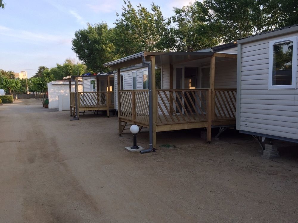 Camping El Camell Pineda de Mar Exterior foto