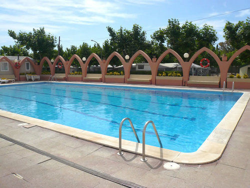 Camping El Camell Pineda de Mar Exterior foto
